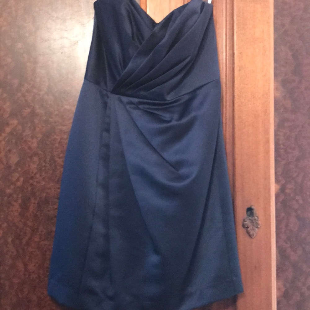 Navy bridesmaid dress